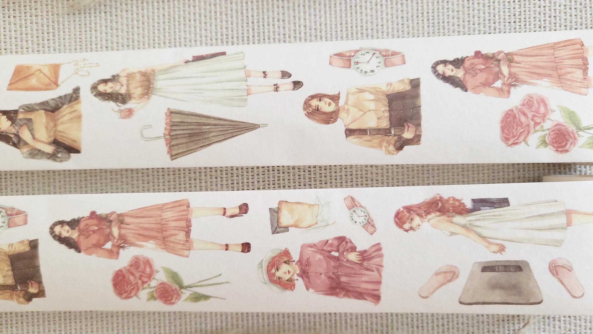 Design Washi Tape Mädchen